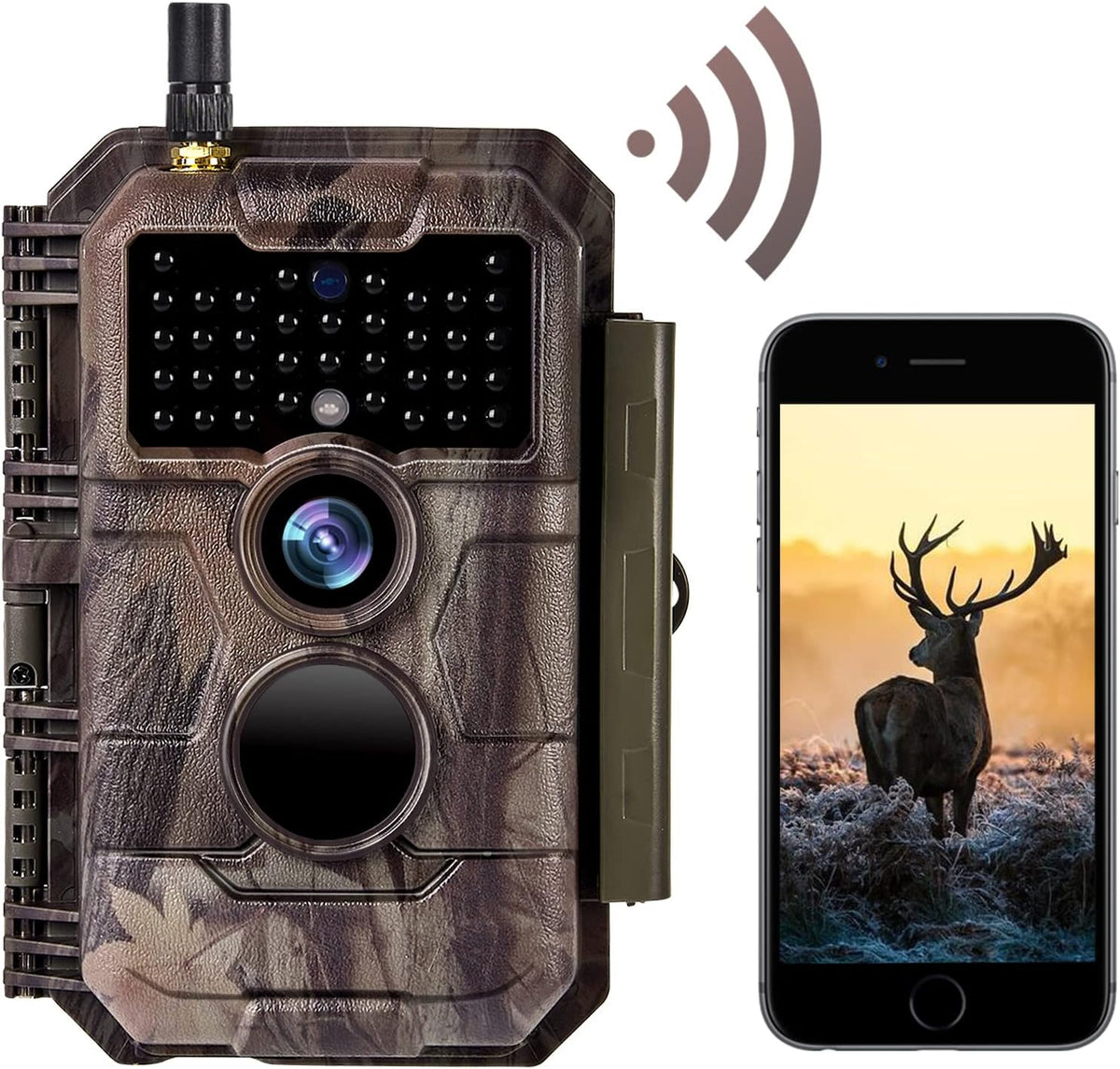 Wireless 32MP 1296P Trail Camera with Night Vision M4457