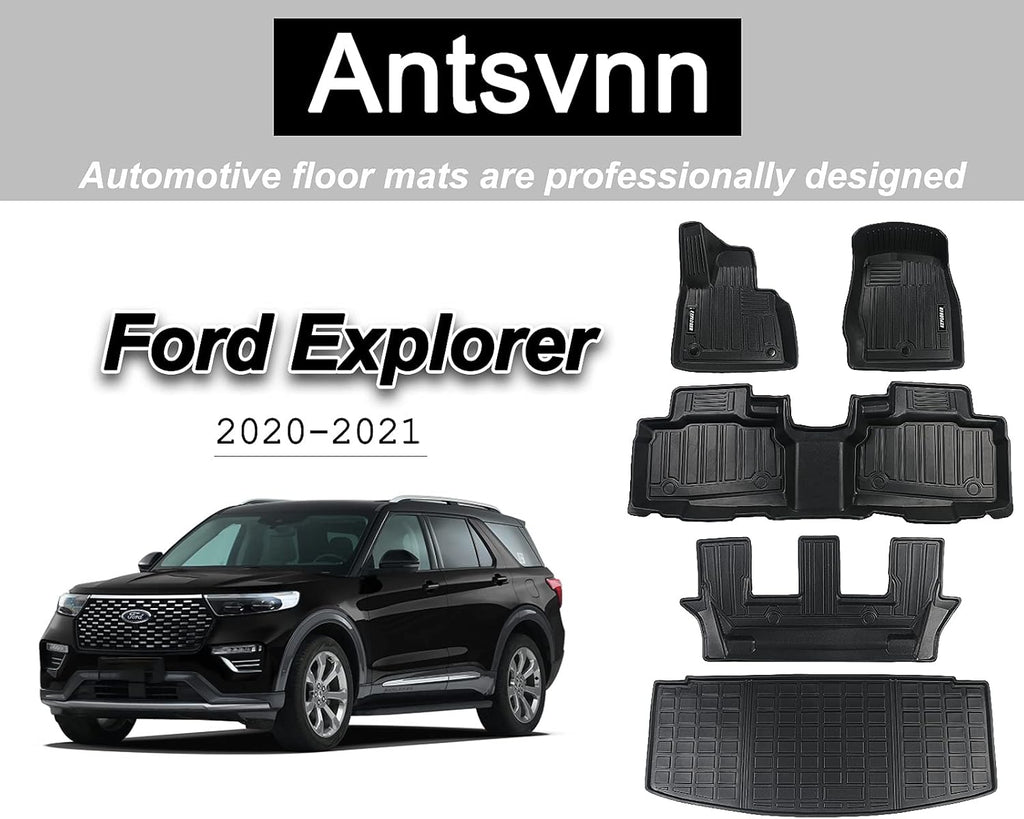 3 Row & Cargo Liner Floor Mats U410