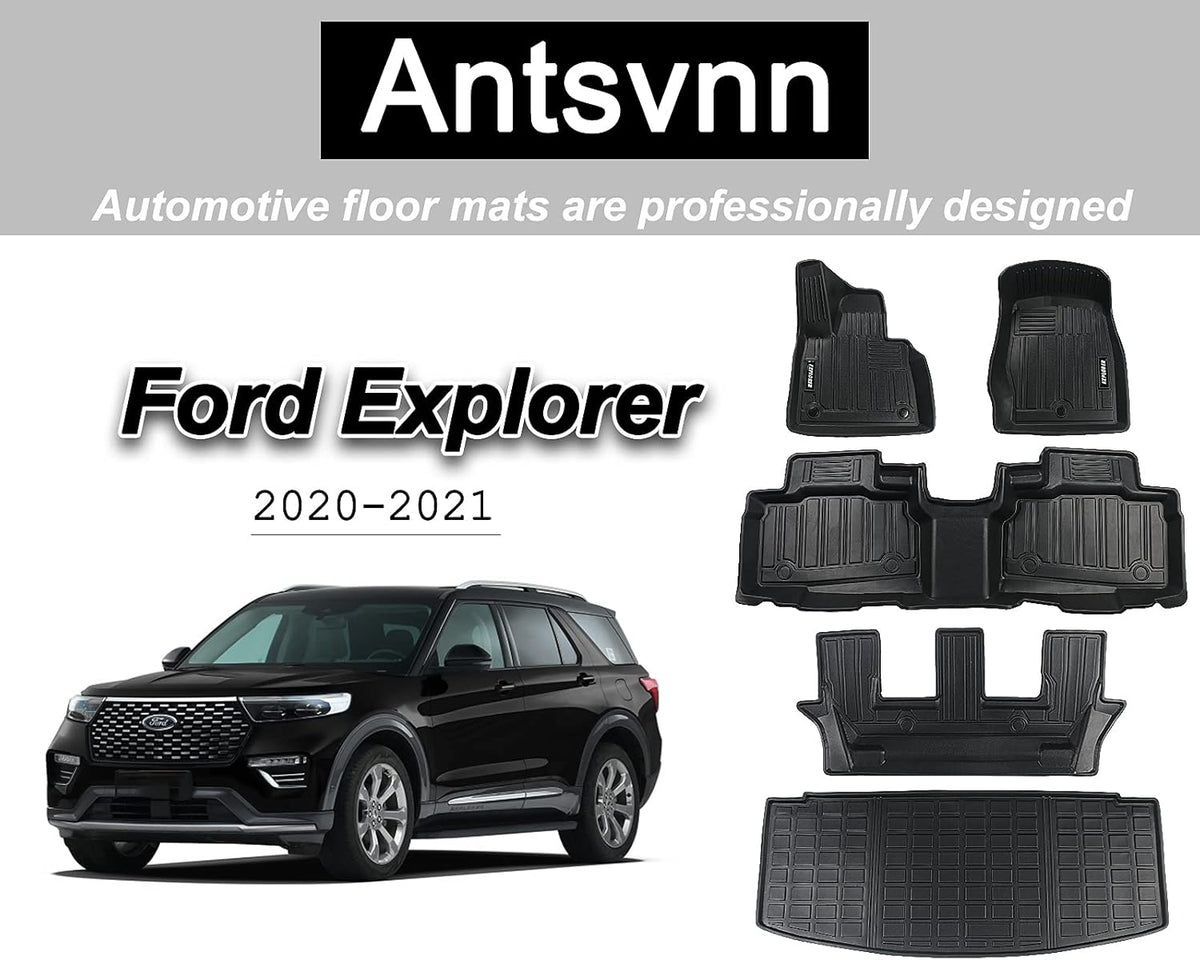 3 Row & Cargo Liner Floor Mats U410