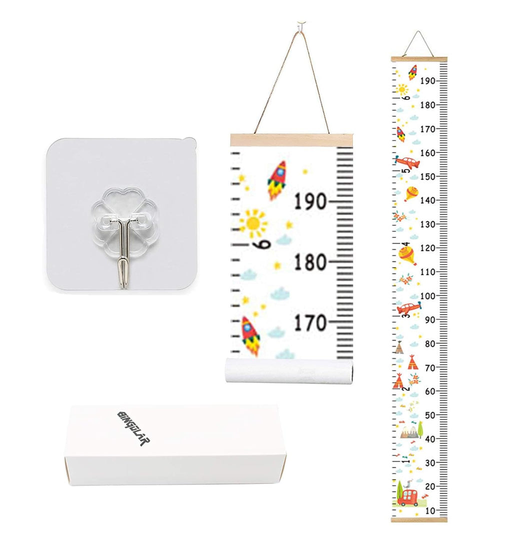 Kids Removable Height Chart Ruler, 7.9 x 79in, Pack of 2 F39524