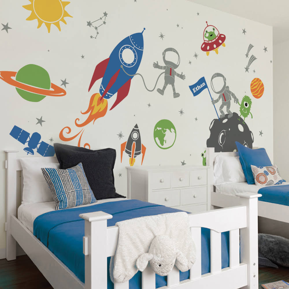 Outer Space Wall Decal V3050