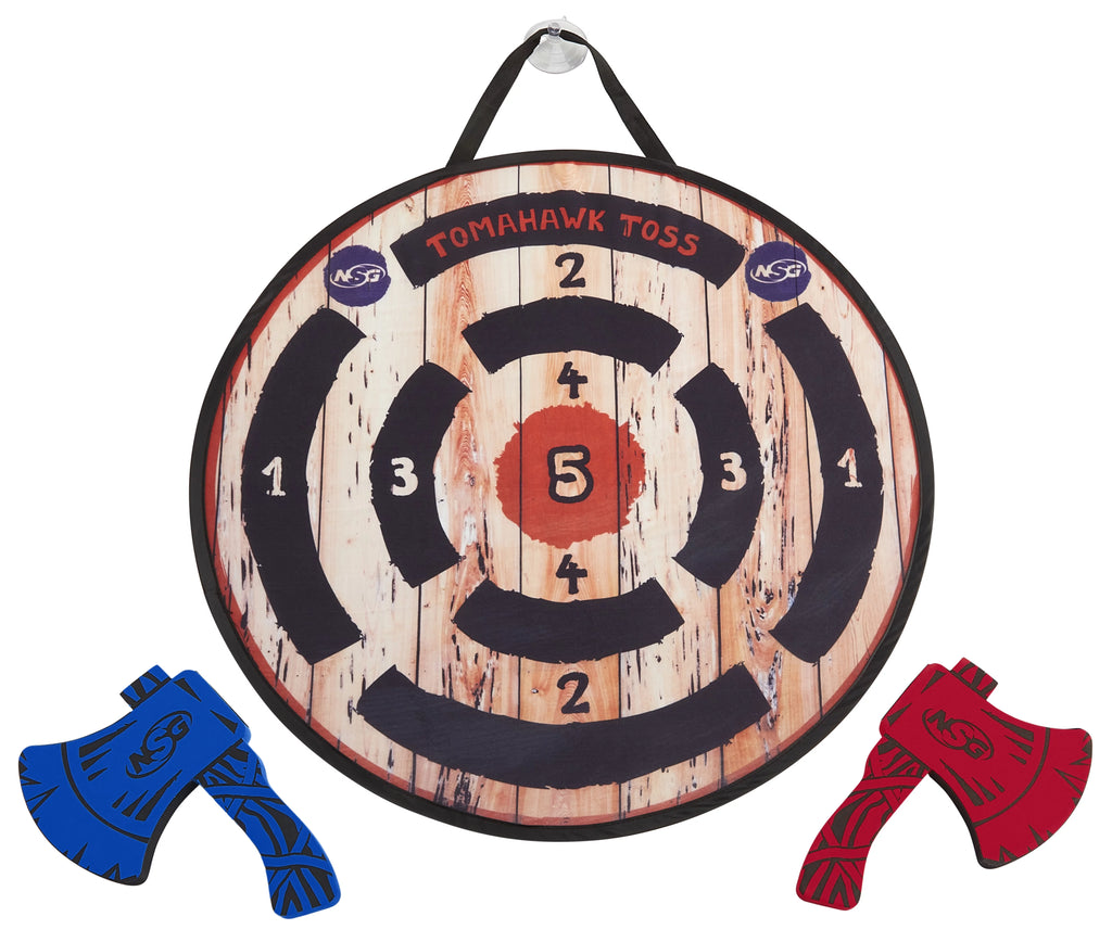 Lightweight Velcro Wrapped Foam Axe Throwing Set with Target S613421