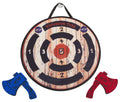Lightweight Velcro Wrapped Foam Axe Throwing Set with Target S613421