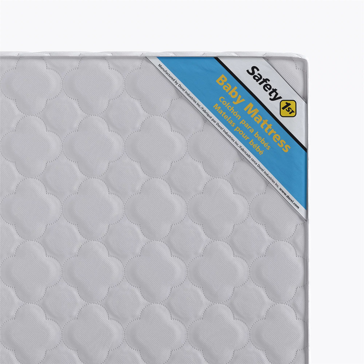 2-in-1 Antimicrobial Crib & Toddler Mattress M6519