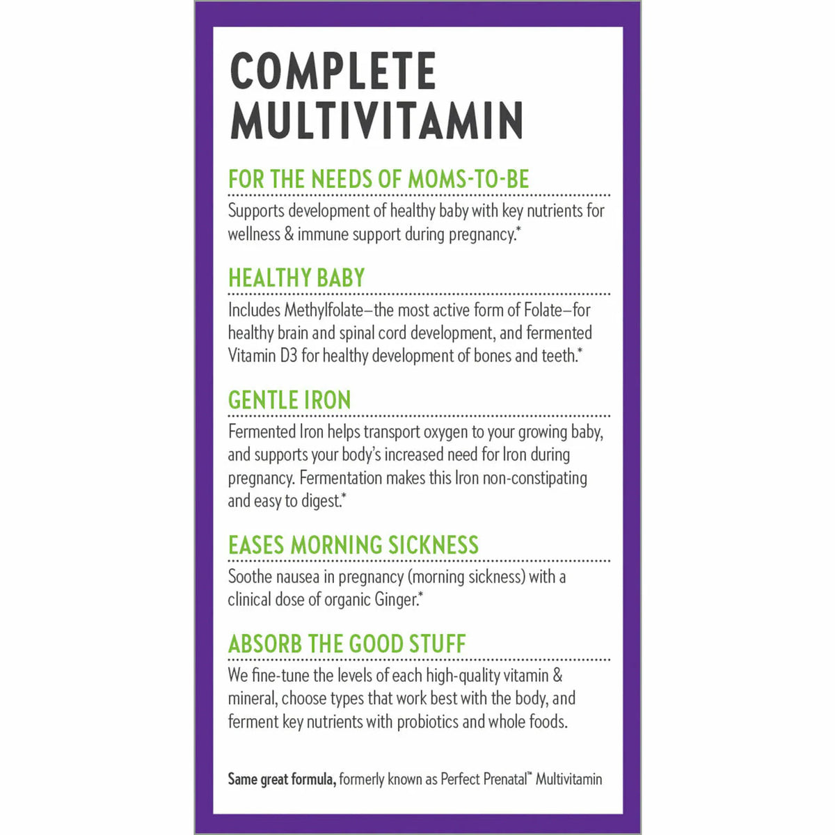 Prenatal Multivitamin W1723