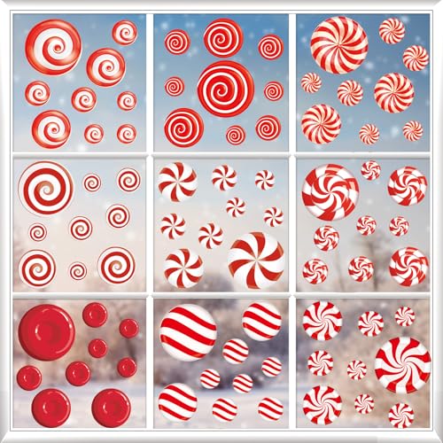 Glitter Blue Snowflake Window Clings Q836199