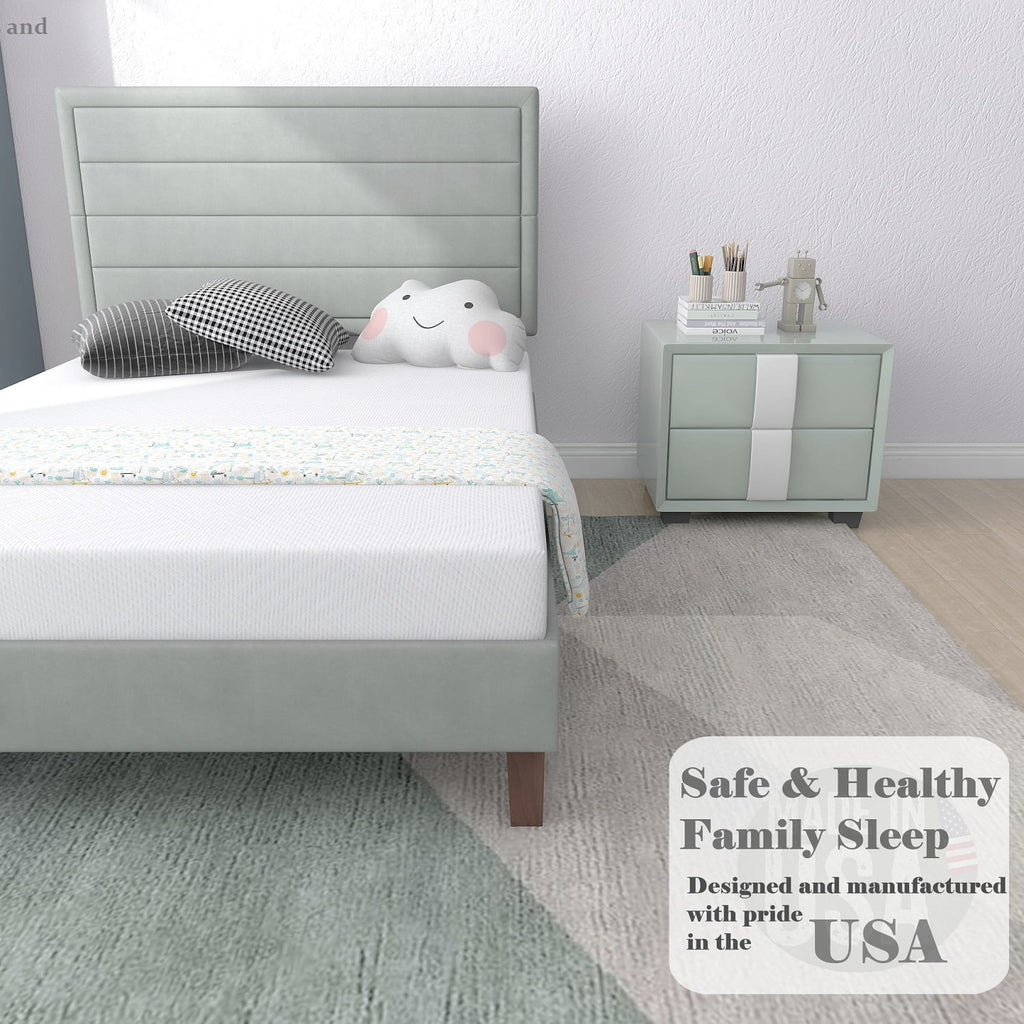 6 inch Medium Firm Memory Foam Twin Mattress O843328