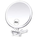 Double-Sided 1X/30X Magnifying Hand Mirror F8215