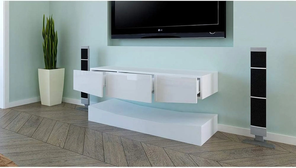 Modern TV Cabinet with LED Light High Gloss TV Stand K248541