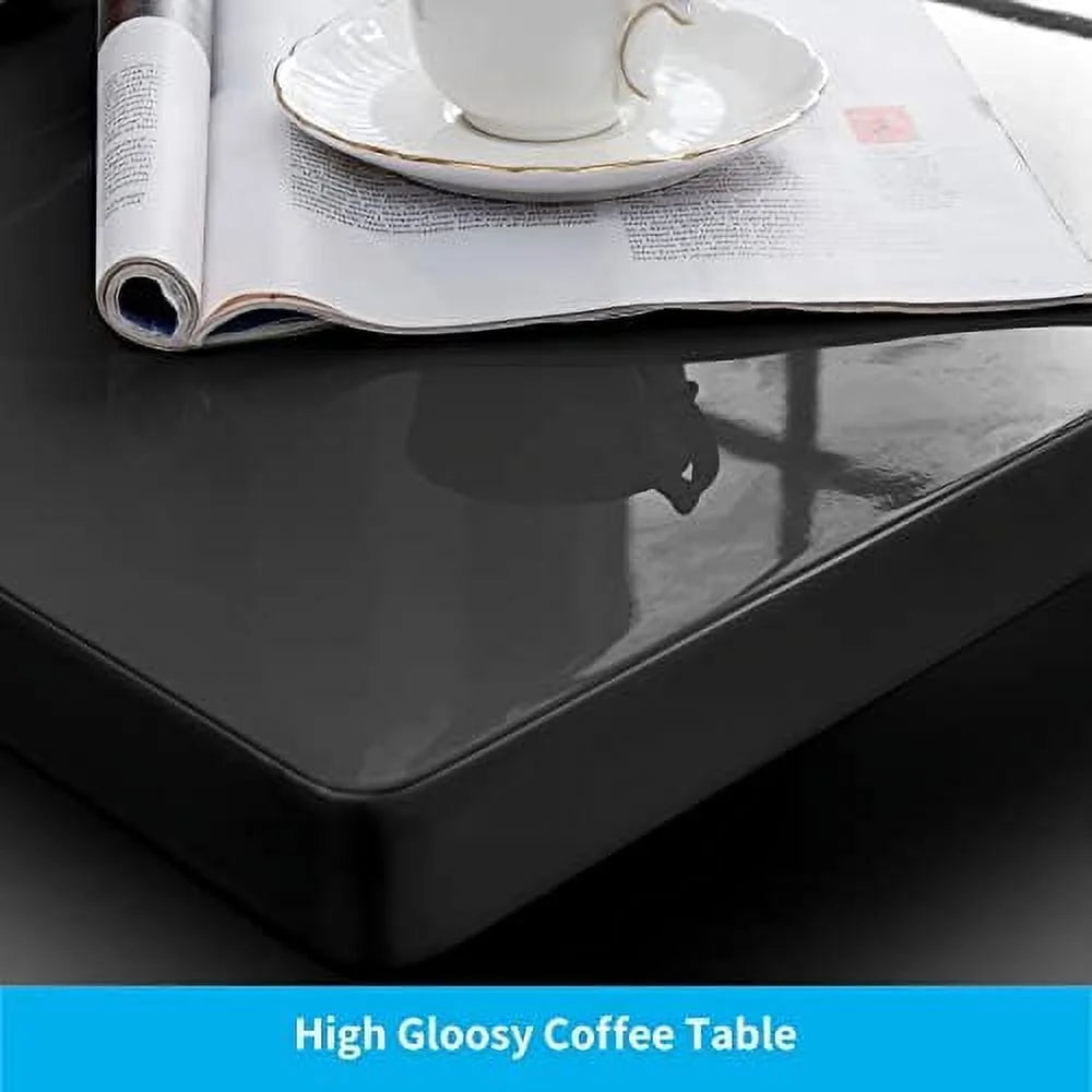 Modern LED Coffee Table with 12 Colors Lights H9629