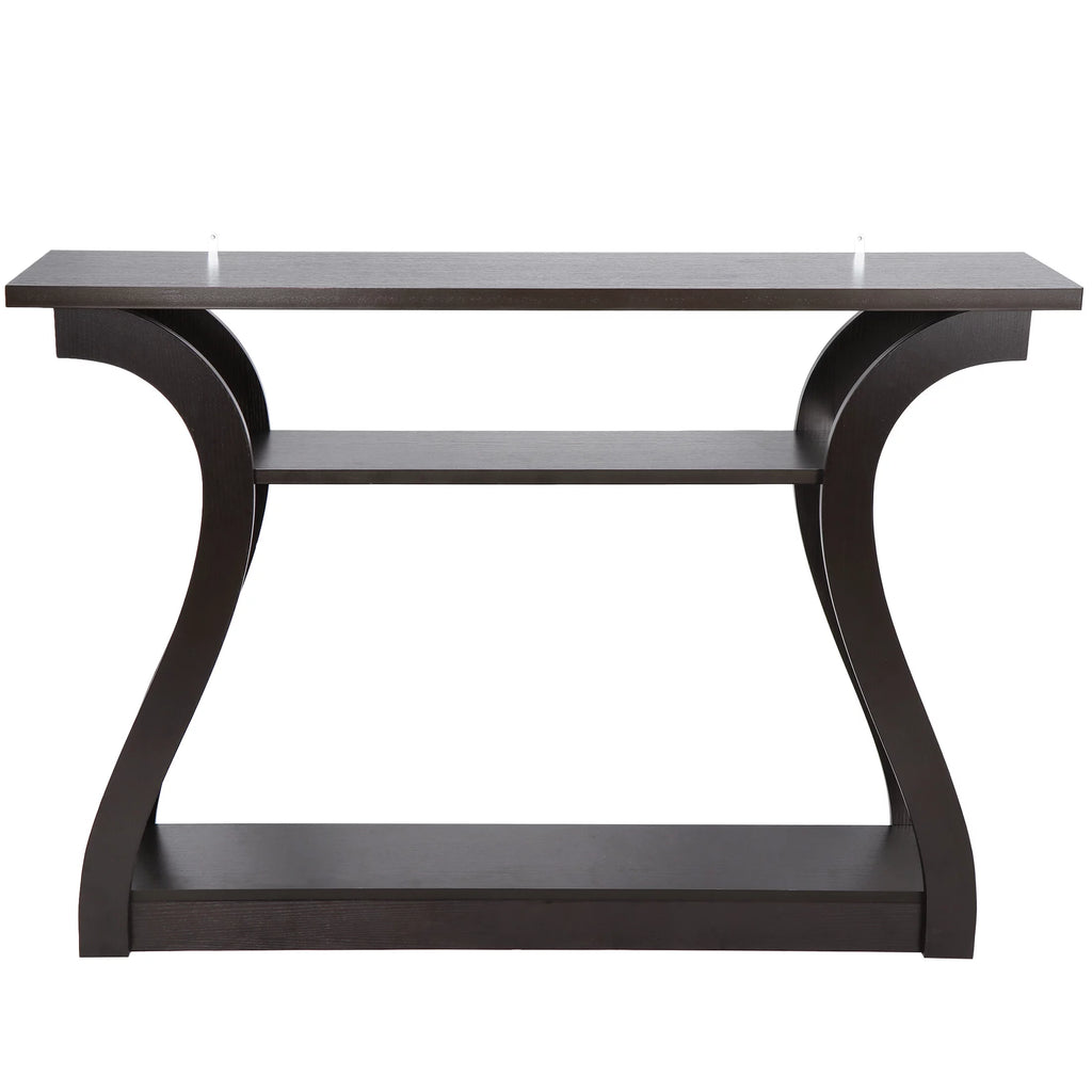 Brown Narrow Console Sofa Table X461661