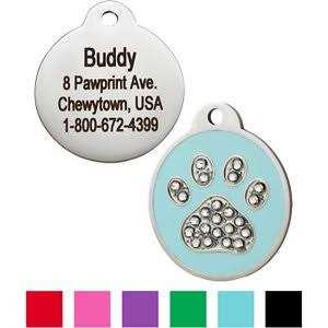 Stainless Steel Personalized Dog & Cat ID Tag Q276653
