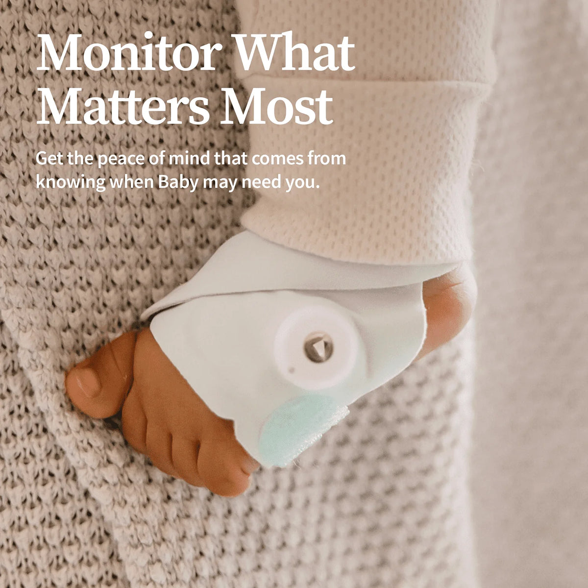 Smart Baby Monitor with Live Health Readings & Notifications E97754