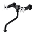 Wall Mount Bathroom Faucet Matte Black R85333