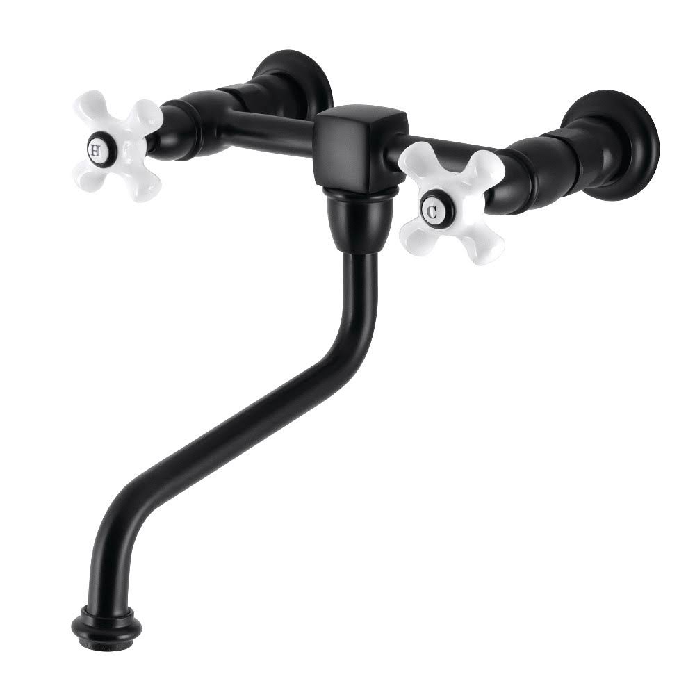 Wall Mount Bathroom Faucet Matte Black R85333