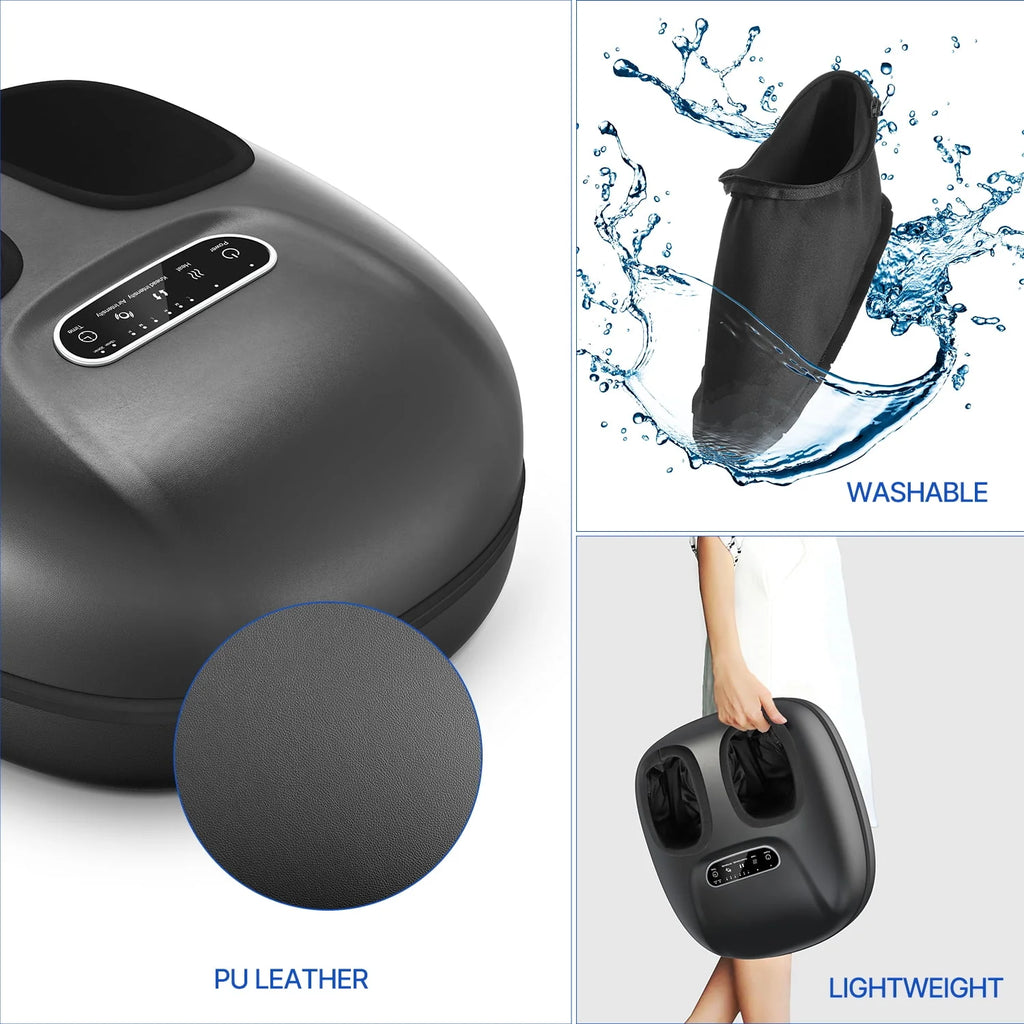Black Shiatsu Foot Massager with Heat G3642