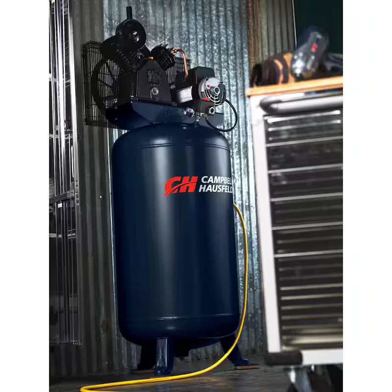 80 Gal. 175 psi Stationary Electric Air Compressor D76304