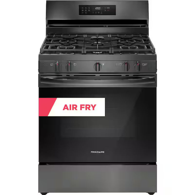 5 Burner Freestanding Self-Cleaning Gas Range with Air Fry D562753