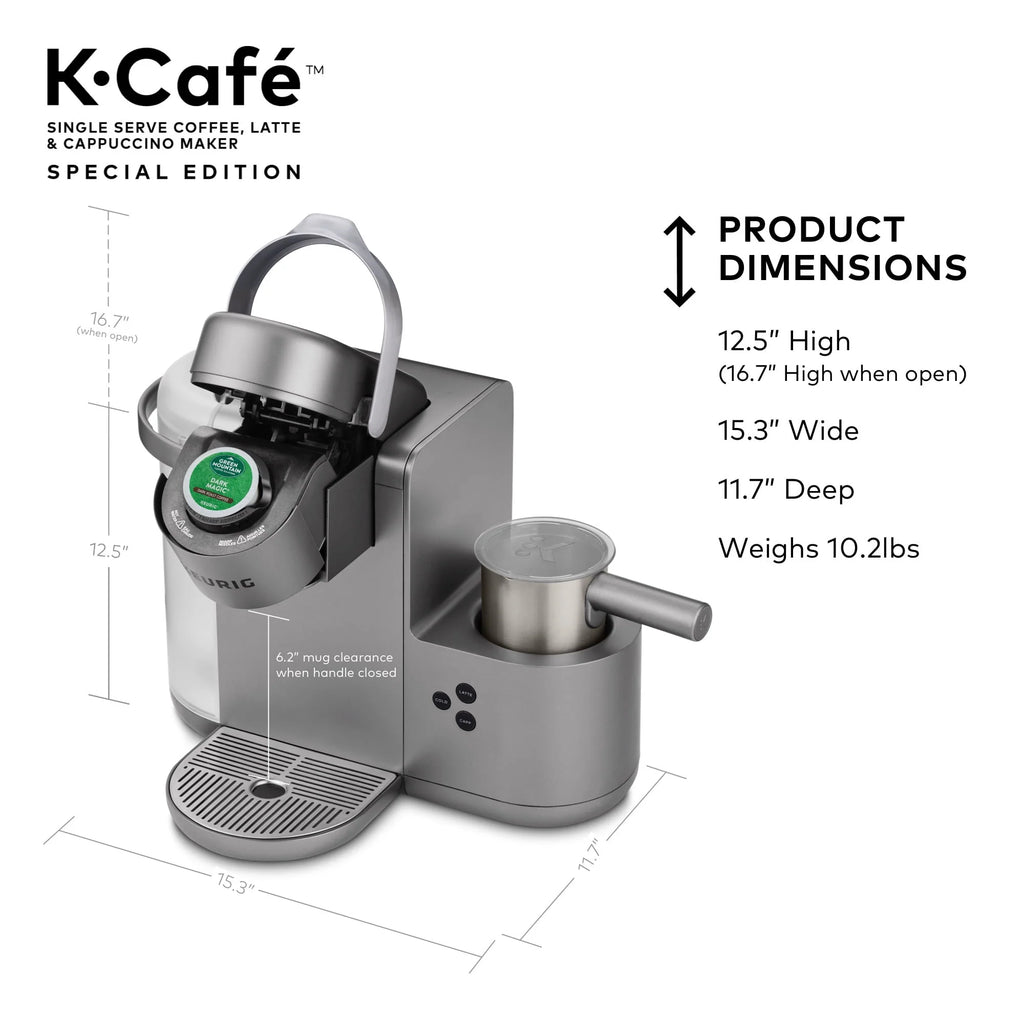 Single Serve Coffee Latte and Cappuccino Maker C550565