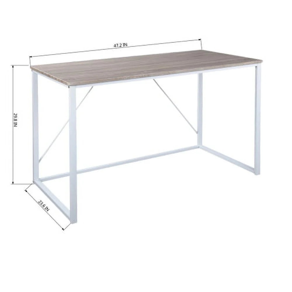 47.2 Inch Oak White Computer Desk G451375