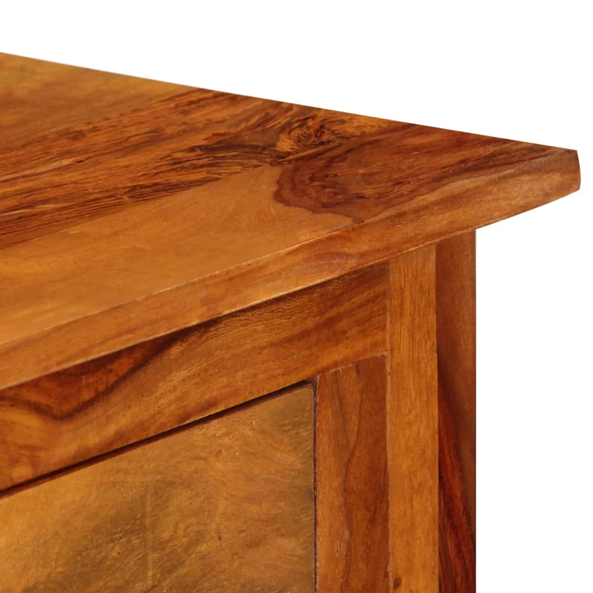 Solid Acacia Wood Sideboard with 3 Drawers K920