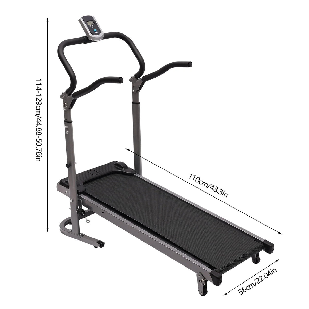 Folding Treadmill with Incline LED Display X9800