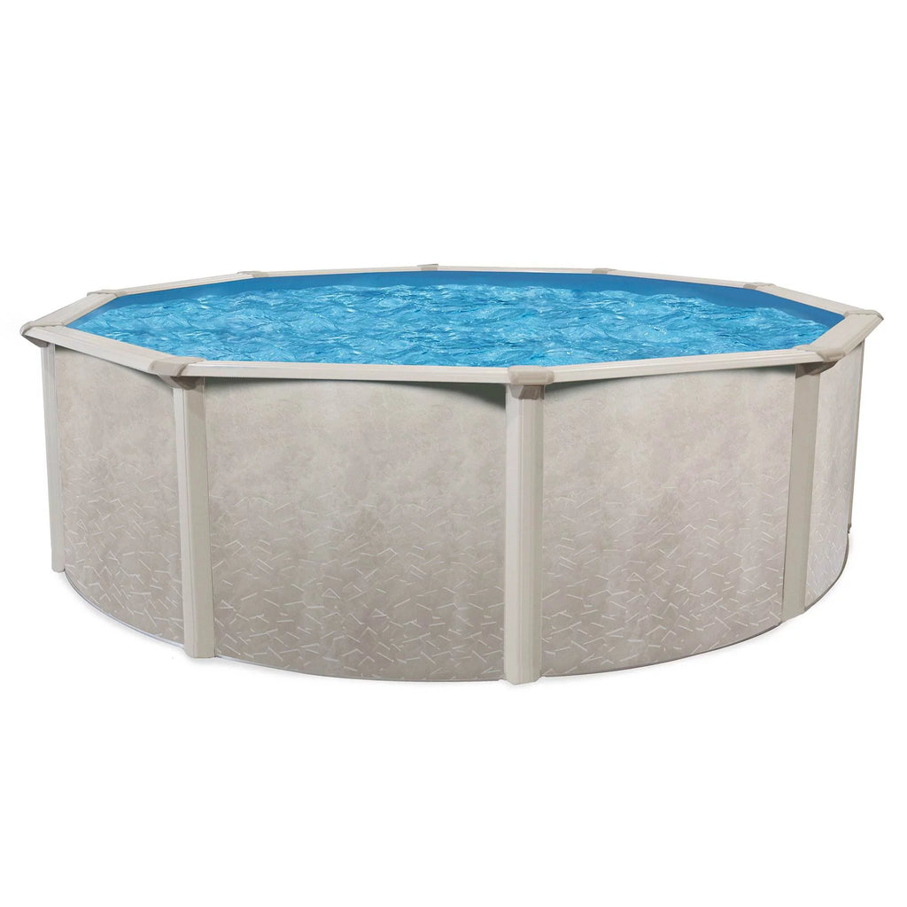 24' x 52 Round Steel Frame Above Ground Swimming Pool (2 Pack) K6786