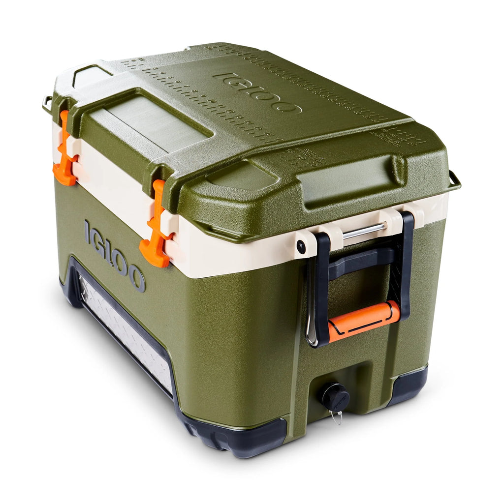52 Qt. Hard Sided Ice Chest Cooler D8423