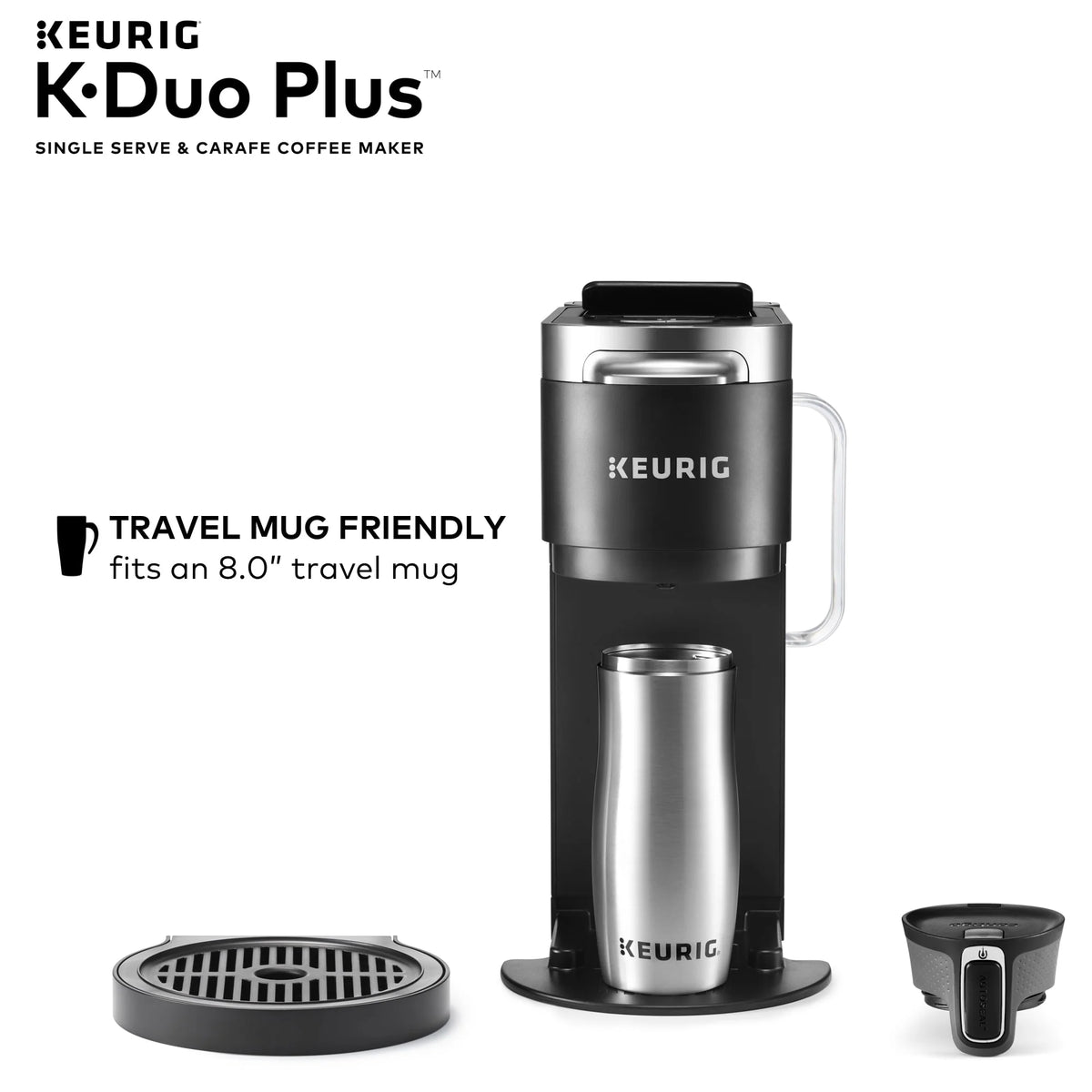 Single Serve & Carafe Coffee Maker D853