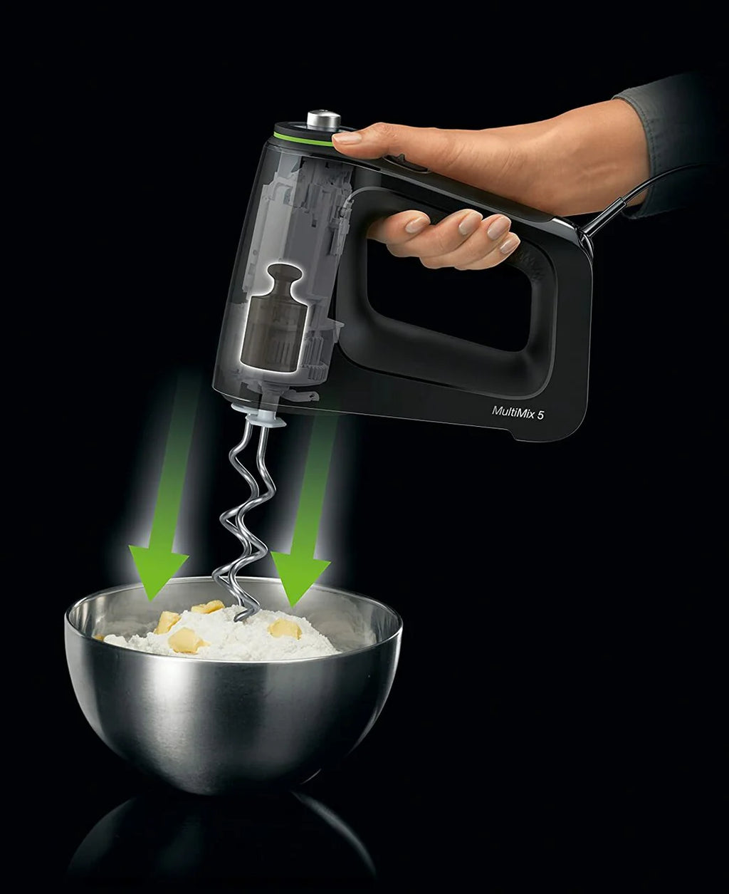 Black 350W Hand Mixer Y96514