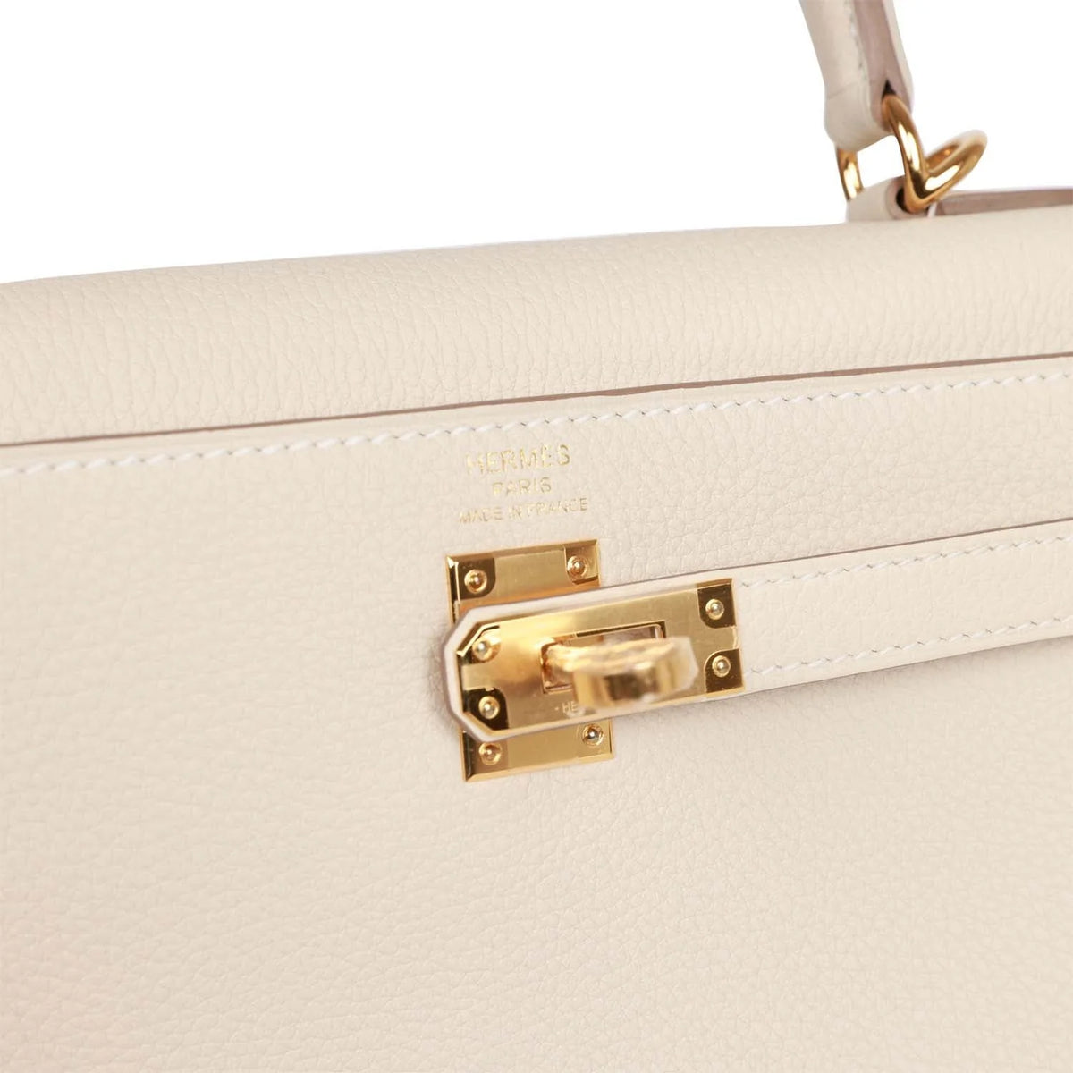 Craie Togo Leather Handbag D64951