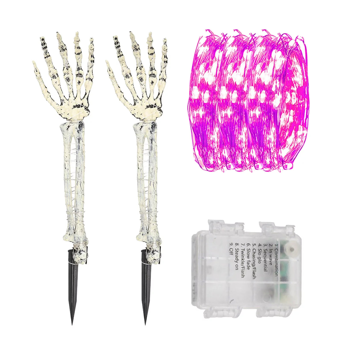 Life Size Skeleton Hands Outdoor Decorations C2394