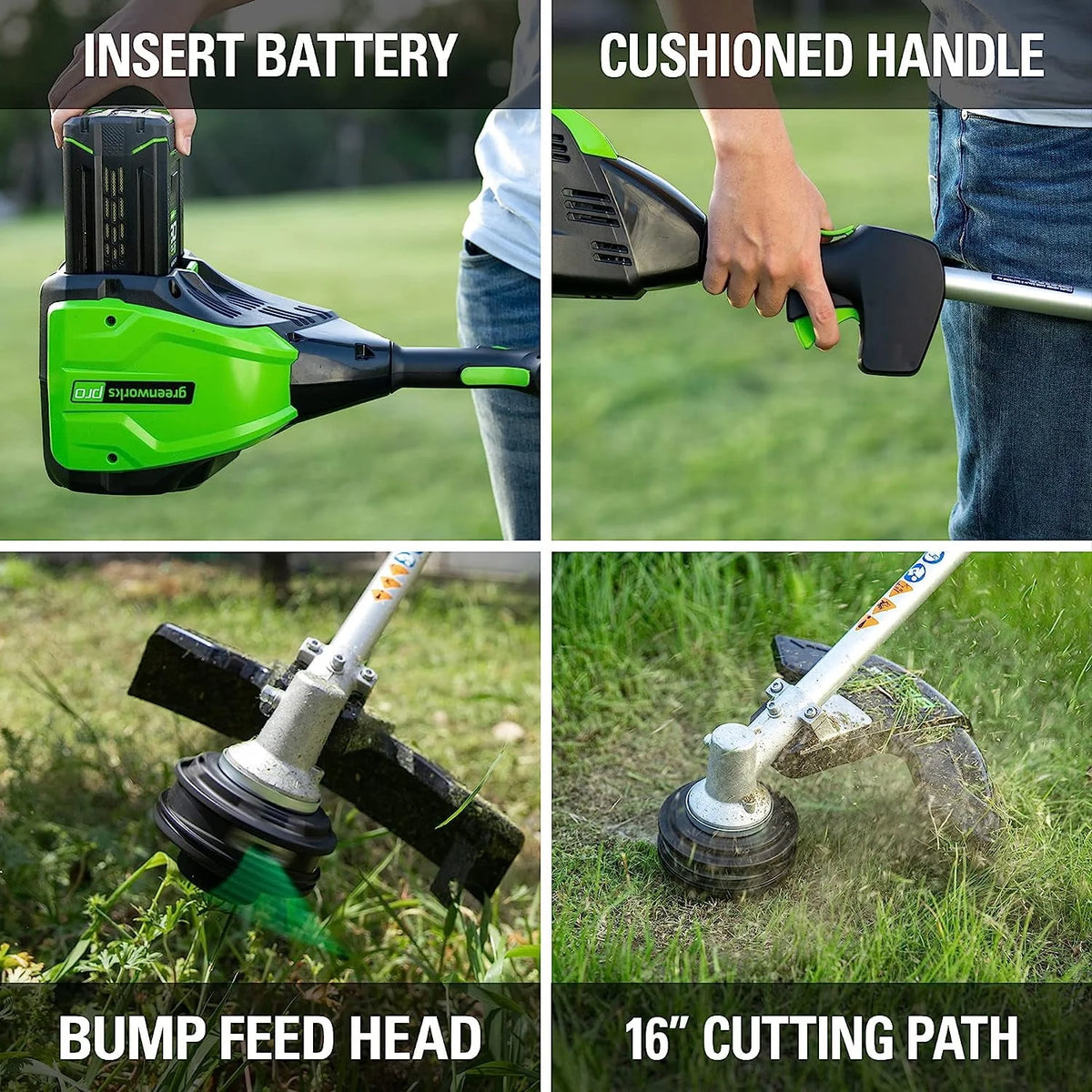 Greenworks PRO 80V Cordless String Trimmer L91498