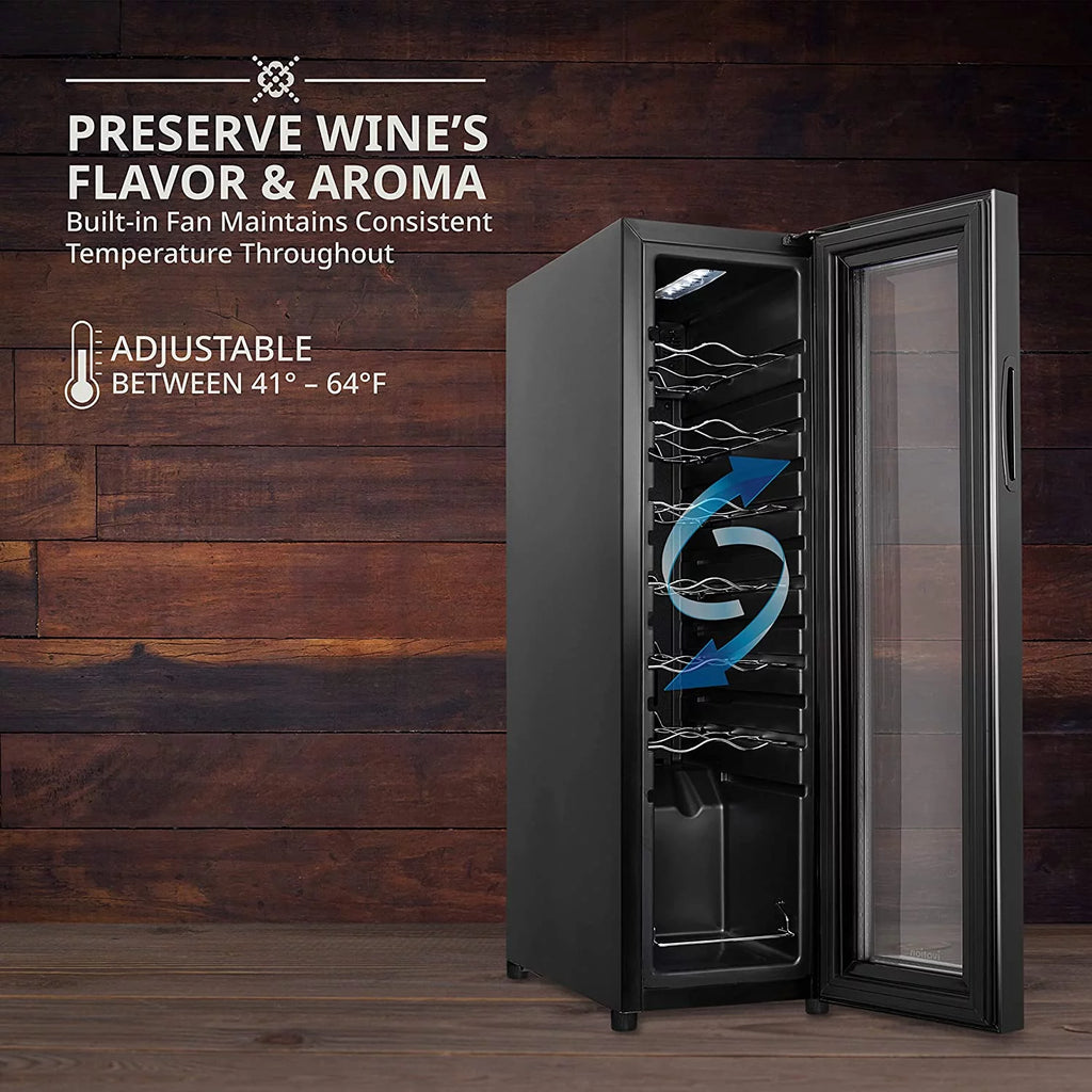 14-Bottle Wine Cooler with Lock Y5155
