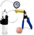 Blue Silicone Penis Pump with Clear Hose J90432