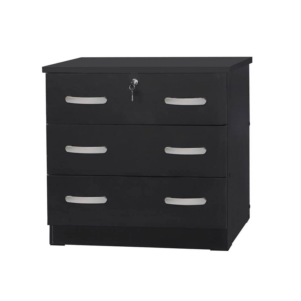 3-Piece Tufted Full Bed Dresser Nightstand Set E2090