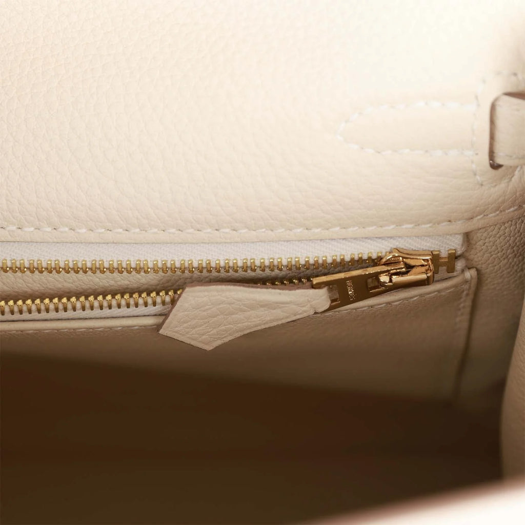 Craie Togo Leather Handbag D64951