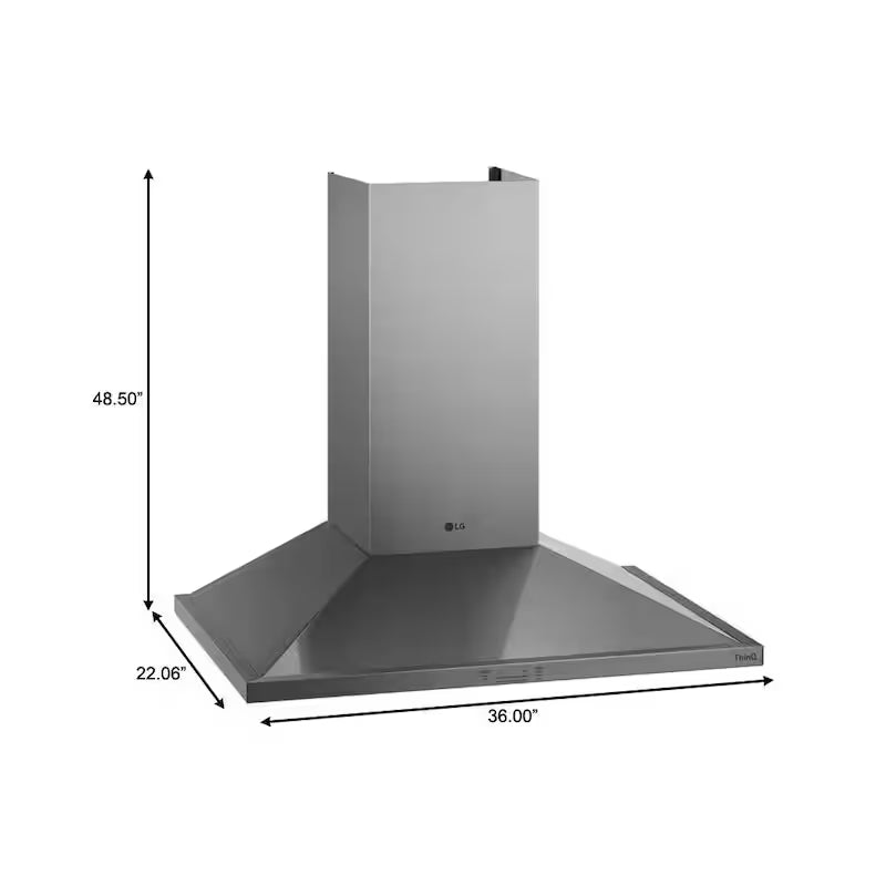 36 in. Stainless Steel Wall Mount Range Hood O431199