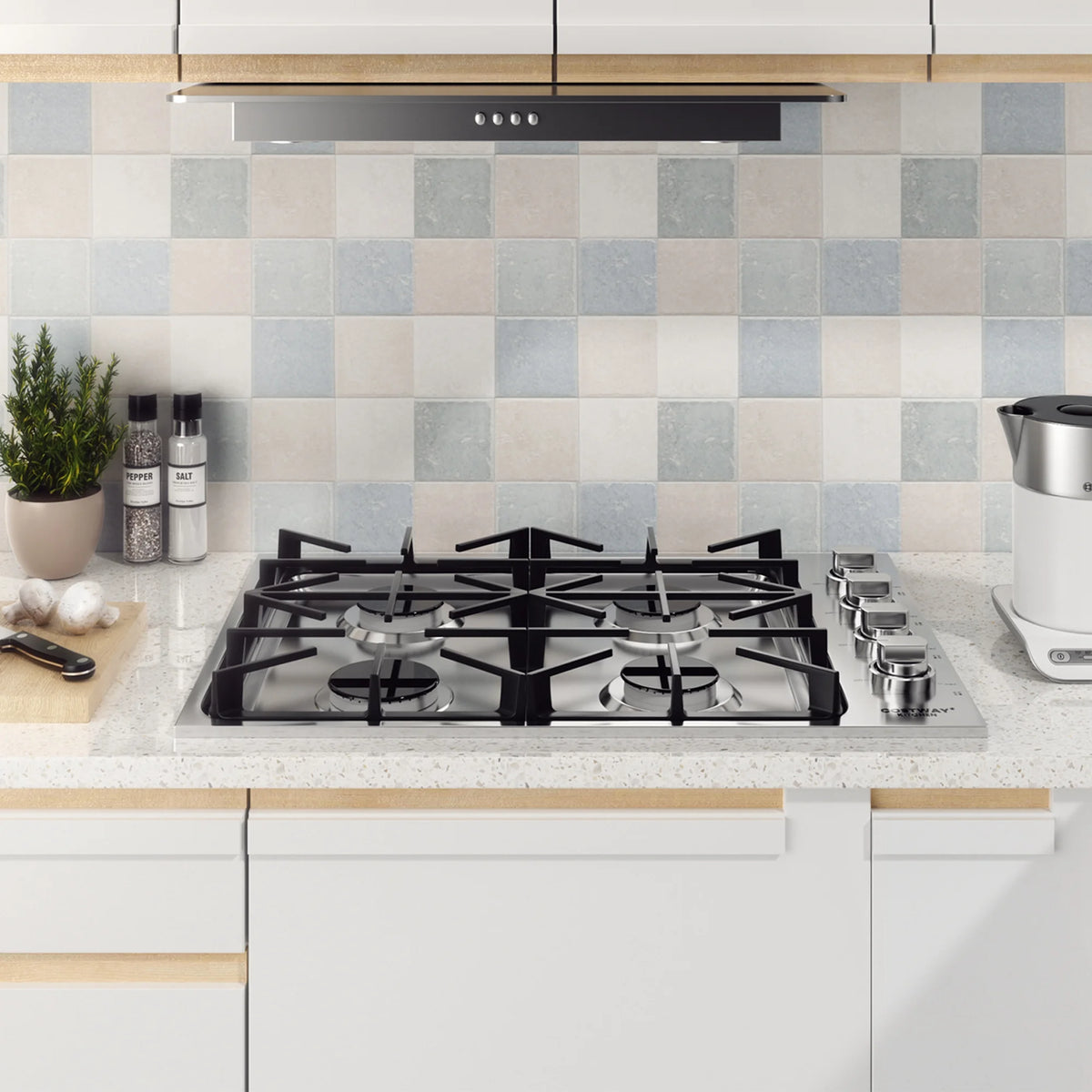 30 Gas Cooktop with 4 Sealed Burners X2907