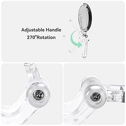 Double-Sided 1X/30X Magnifying Hand Mirror F8215
