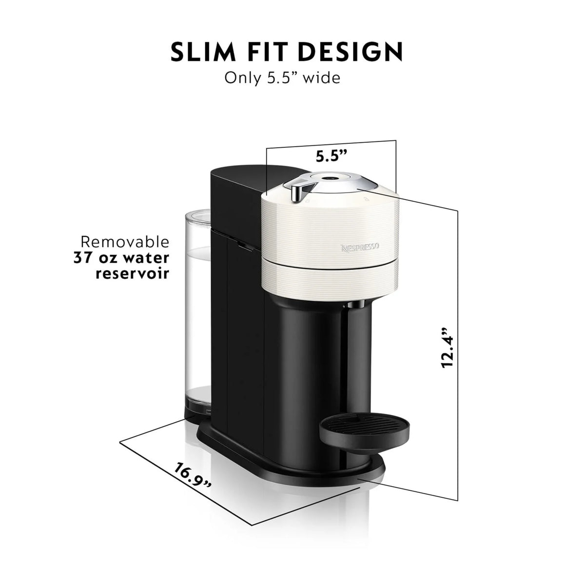 White Coffee and Espresso Maker L343360