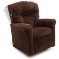Chocolate Micro Suede Rocker Recliner M224848