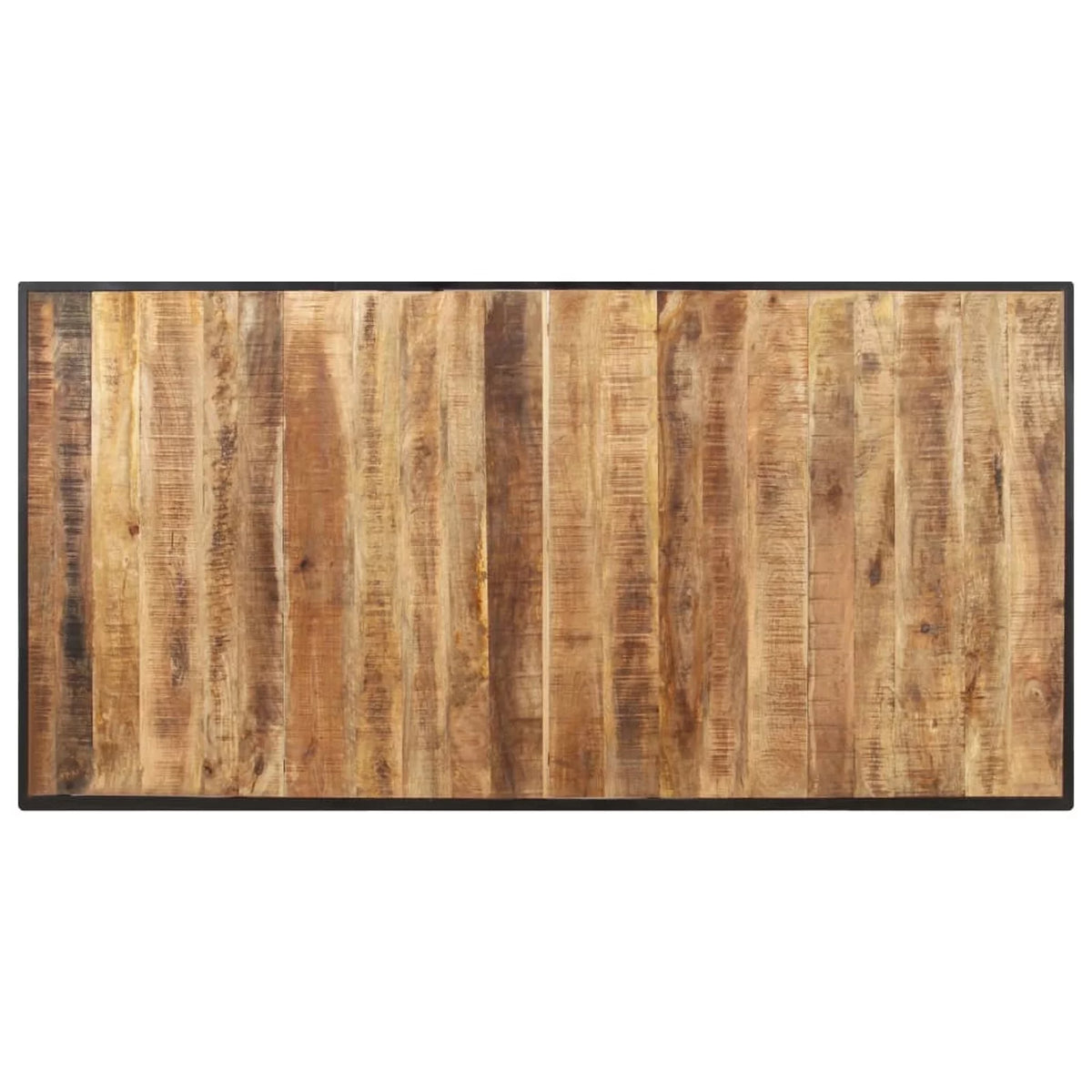 63" Rough Mango Wood Dining Table Y3261