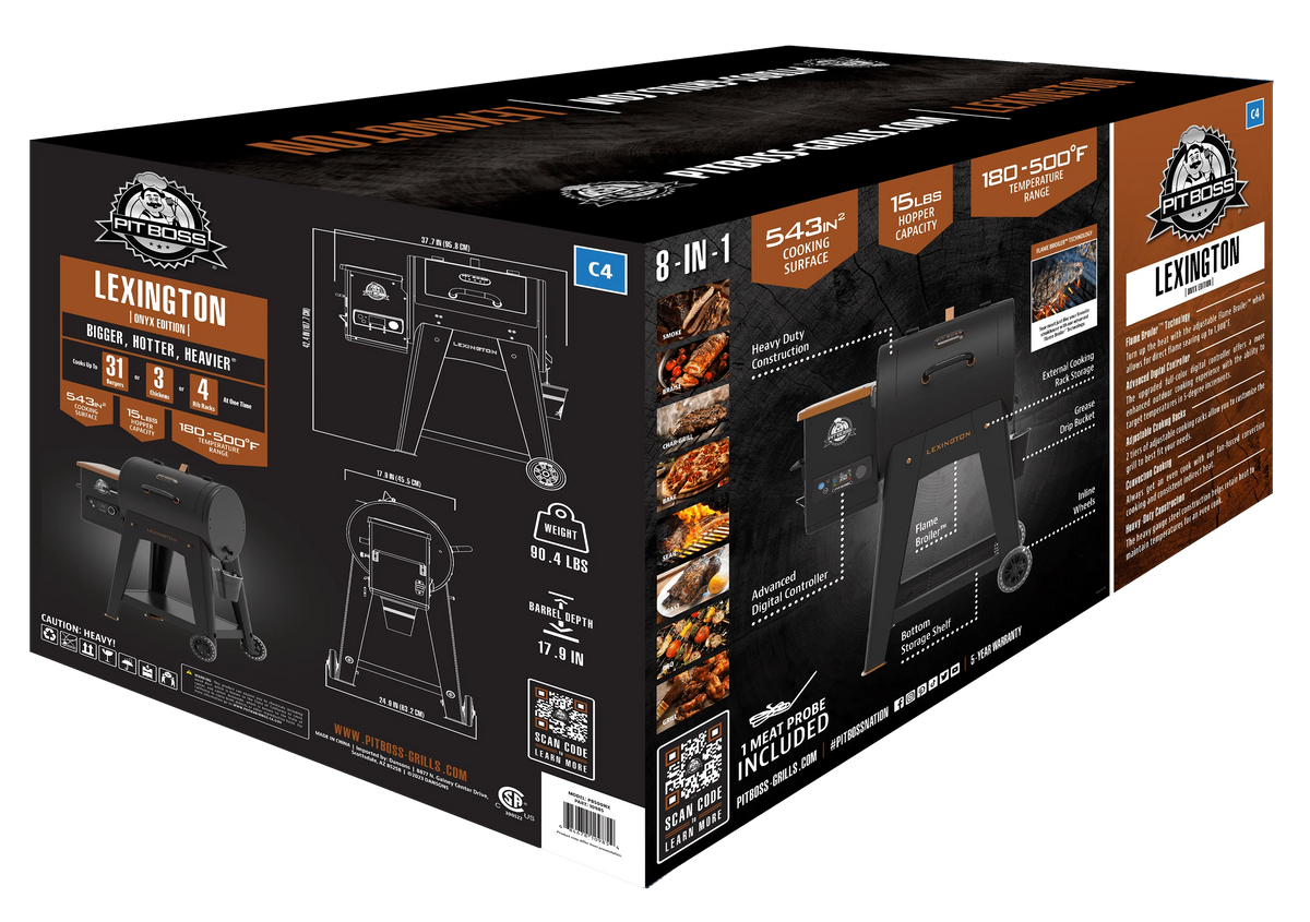 Wood Fired Pellet Grill and Smoker R106