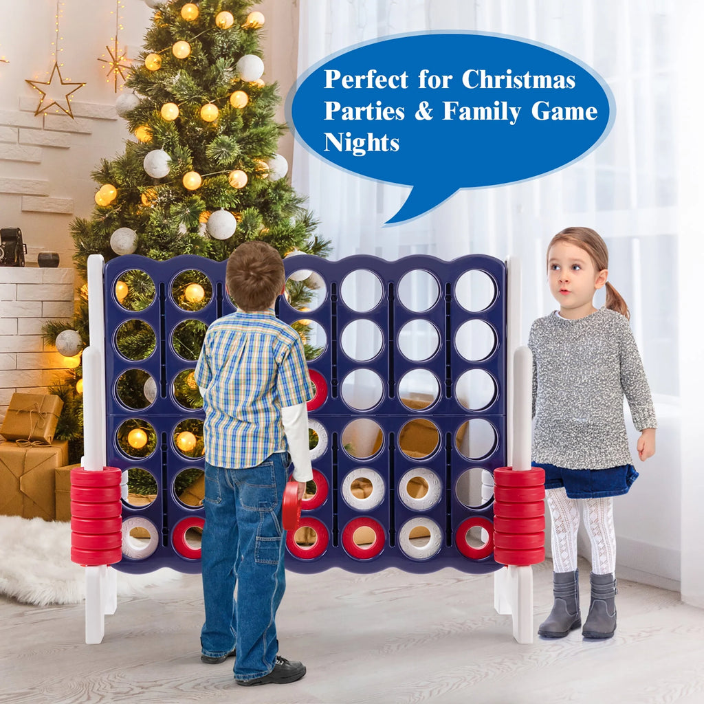 Jumbo 4-to-Score 4 in A Row Giant Game Set V867927