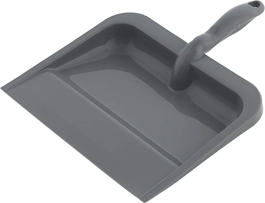 10-Inch Wide Plastic Dustpan with Comfort Grip Handle N8584