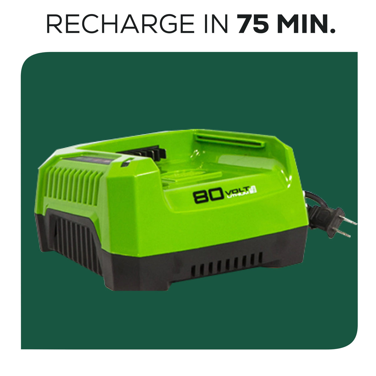 80V 21 Self Propelled Mower 5Ah Battery & Charger B957120