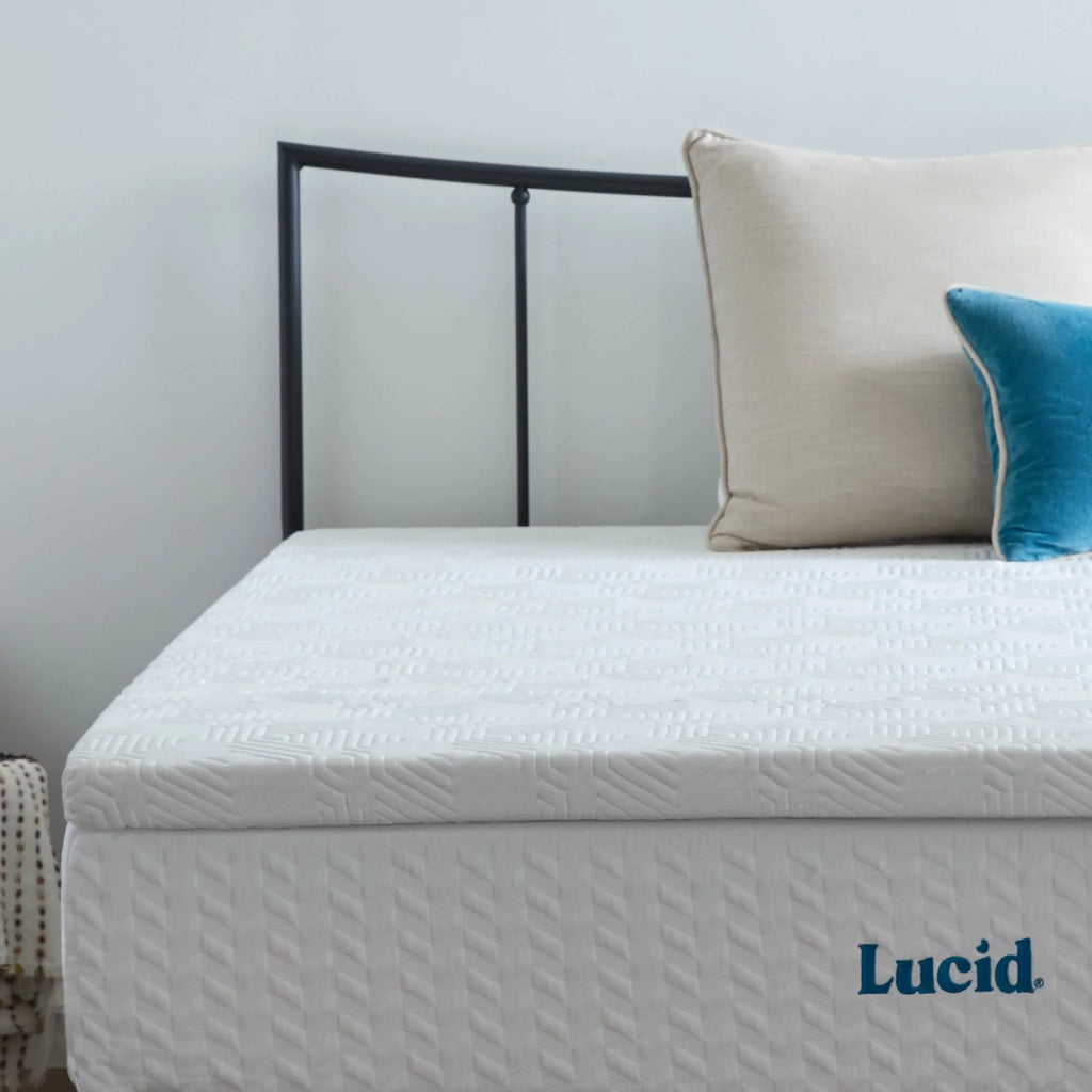 Queen Cooling Gel Memory Foam Mattress Topper with Cover G54393