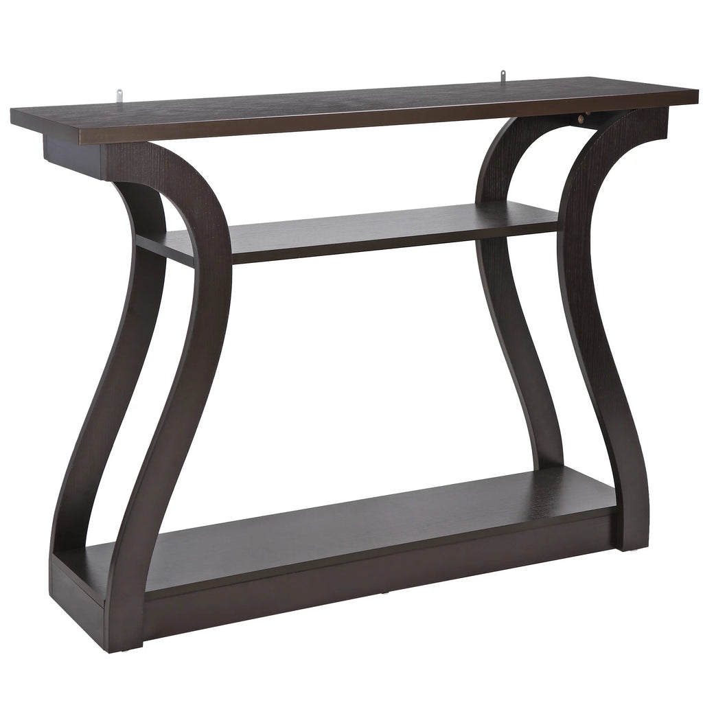 Brown Narrow Console Sofa Table X461661