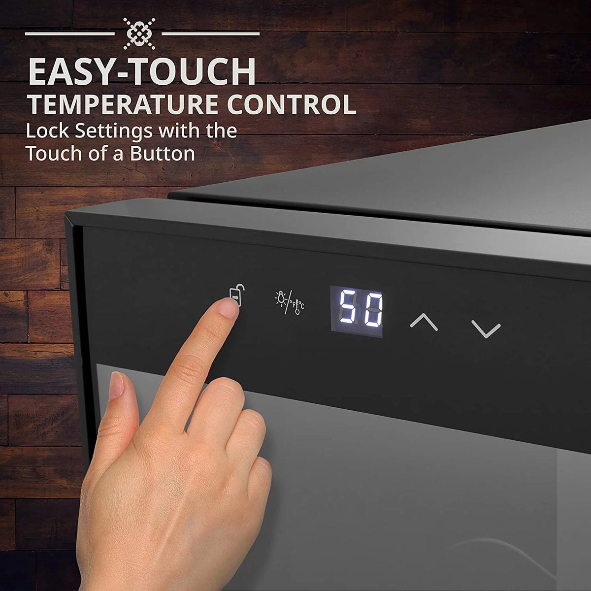 14-Bottle Wine Cooler with Lock Y5155
